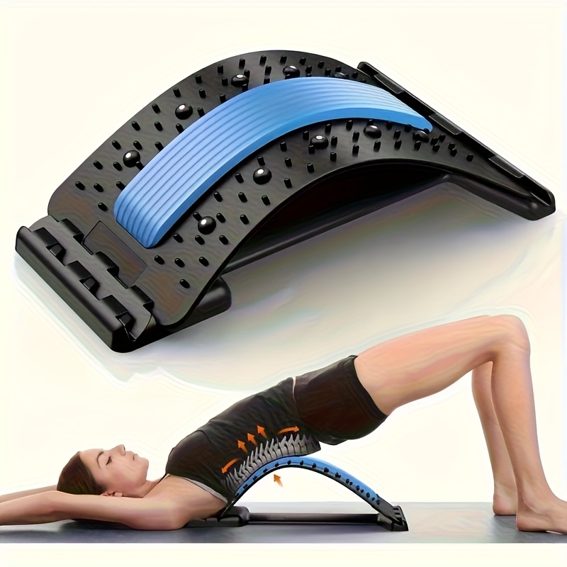 Home Office Equipment - 3-Level Back Stretcher Posture Corrector Lumbar