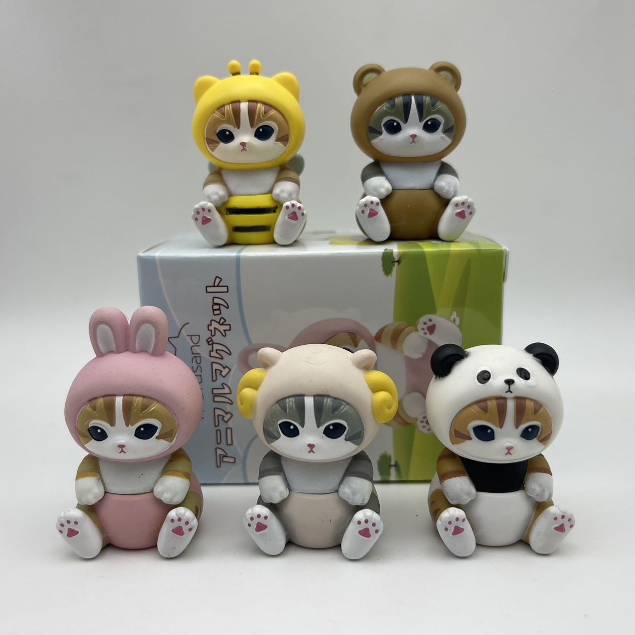 Home Office Kit - 4cm Mofusand Action Figure Set Animal