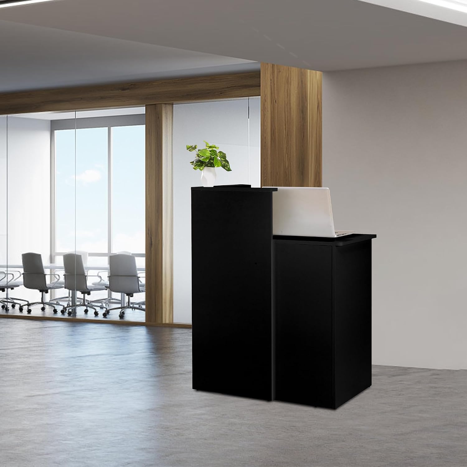 Desk Drawer Small - Small Reception Desk with Counter,Front Desk