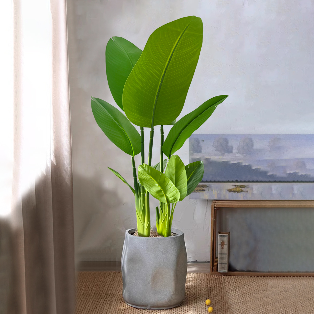 Home Office Word - 37/77cm Fake Plant Artificial Banana Tree