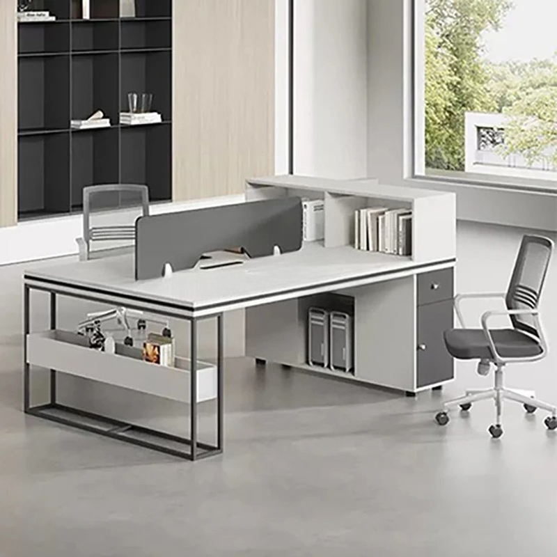 Home Office Furniture Sets - Office Staff Work Desk And Chair