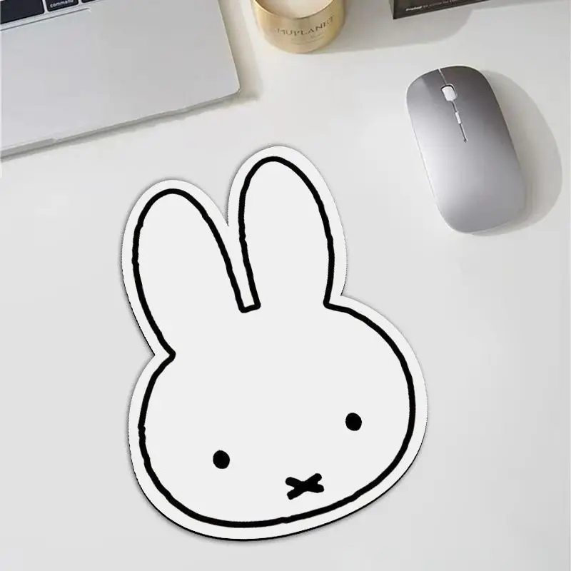 Home Office Keyboard And Mouse - Kawaii Miffy Rabbit Shaped Mouse Pad
