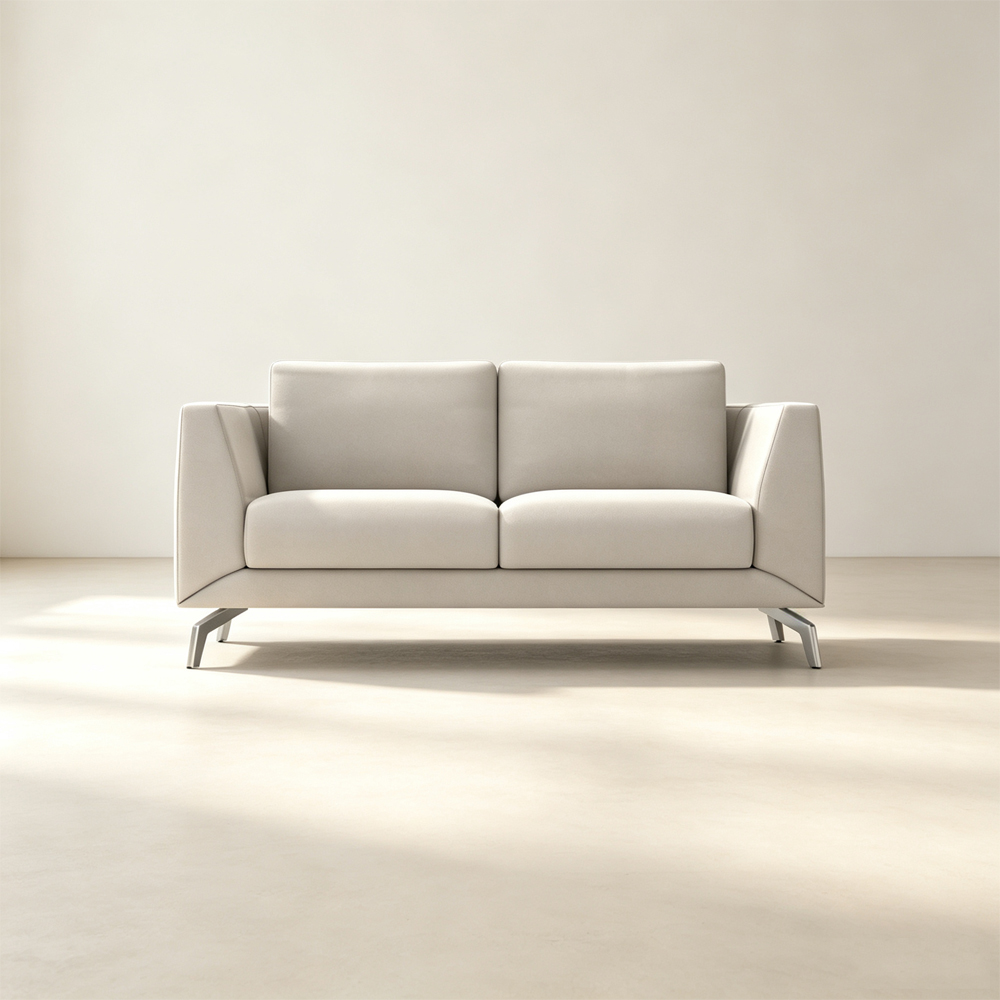 Home Office Furniture Sets - Modern Luxury Style White Couch Sofa