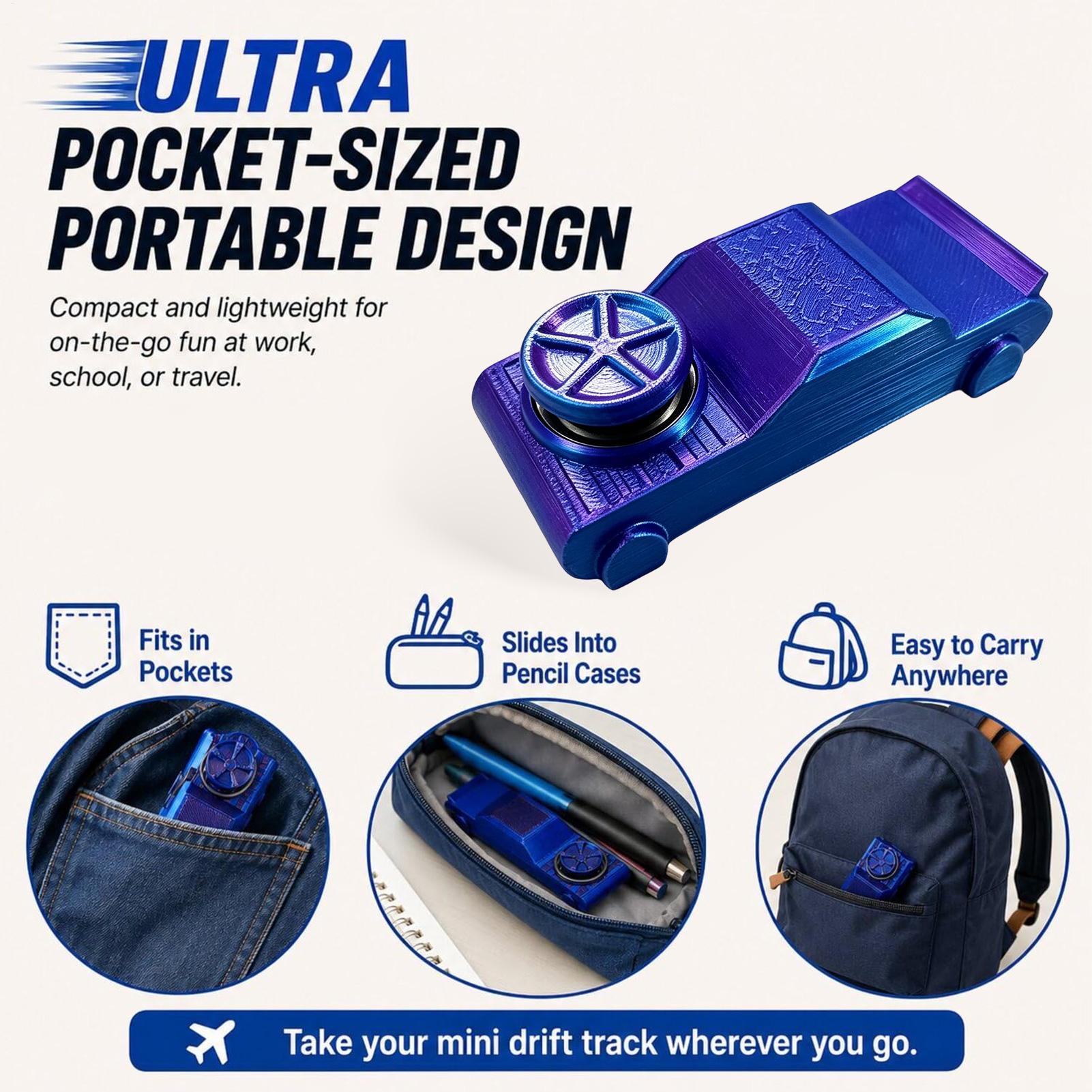 Mini Pocket Drift Car Fidget T - Home Office Kit ulasan dan harga