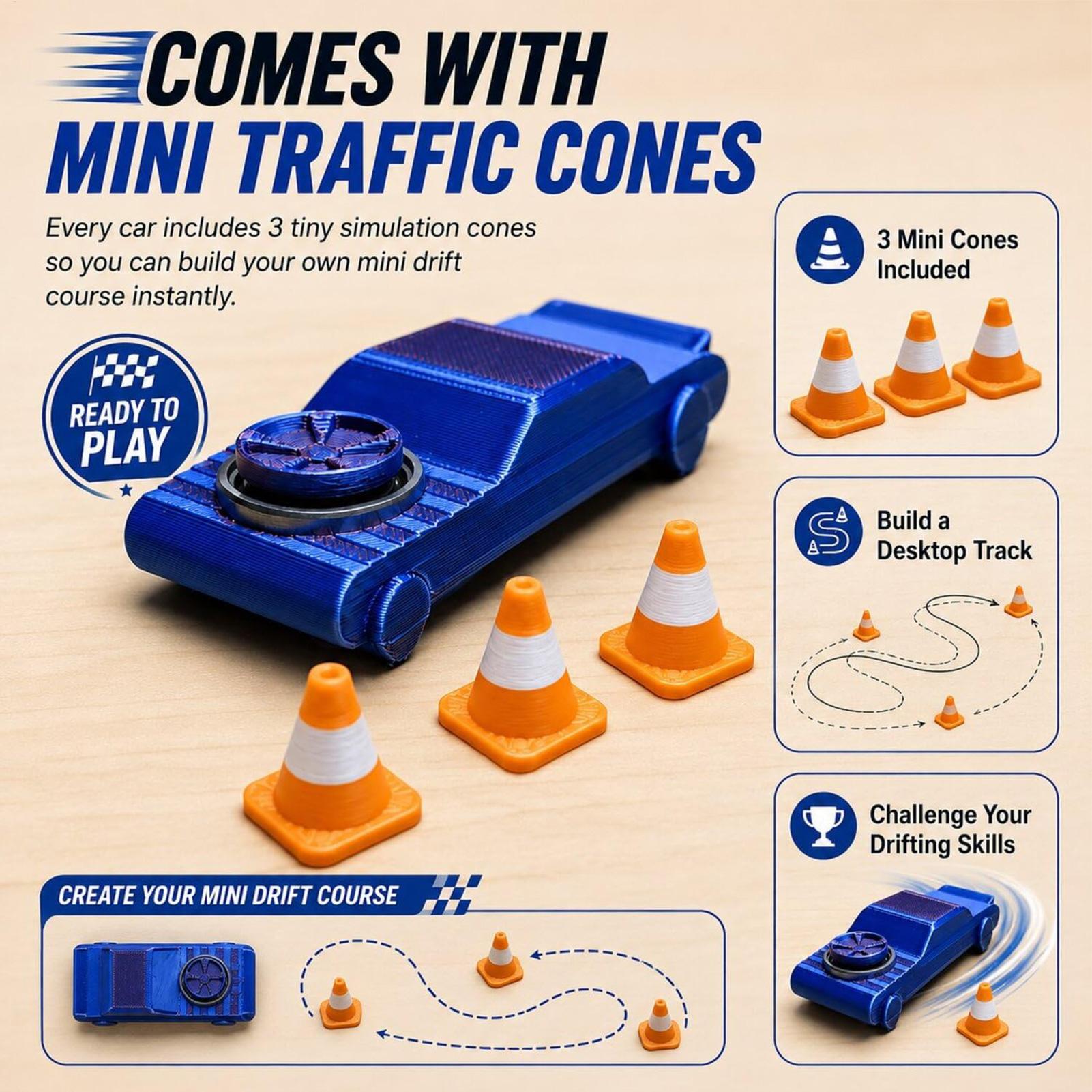 Mini Pocket Drift Car Fidget T - Home Office Kit ulasan dan harga