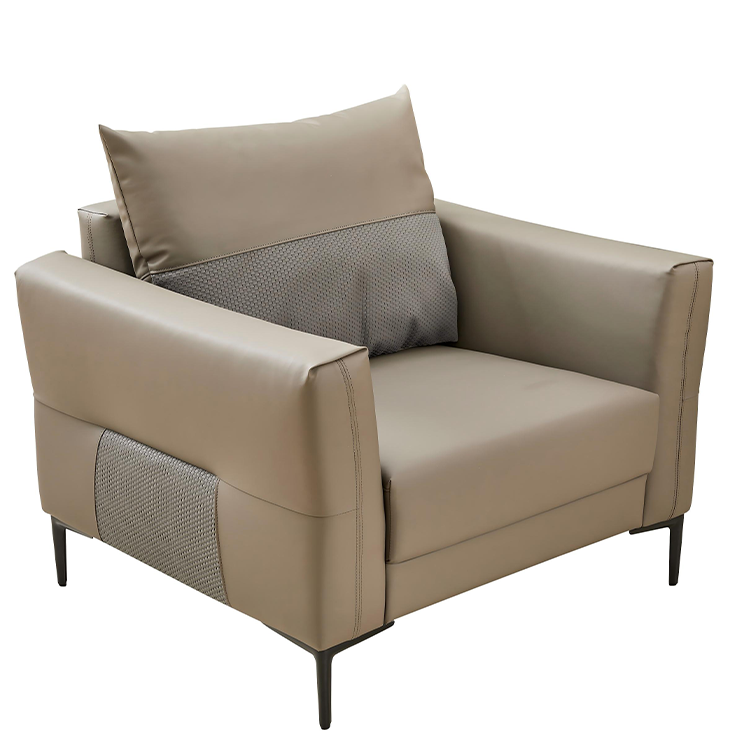 Modern Leather Office Sofa Set - Home Office Furniture Sets ulasan dan harga