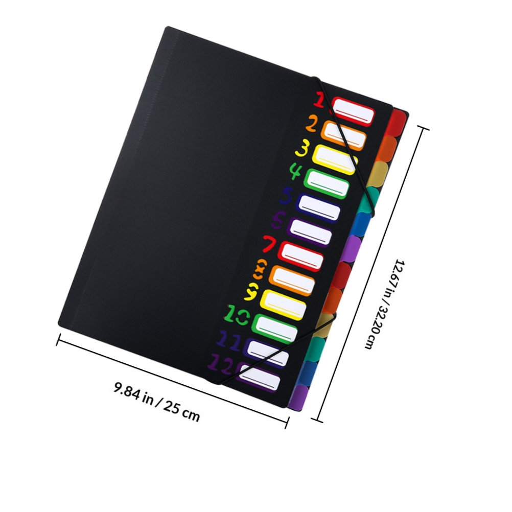 File Folder Plastic Document F - Home Office Travel Document ulasan dan harga