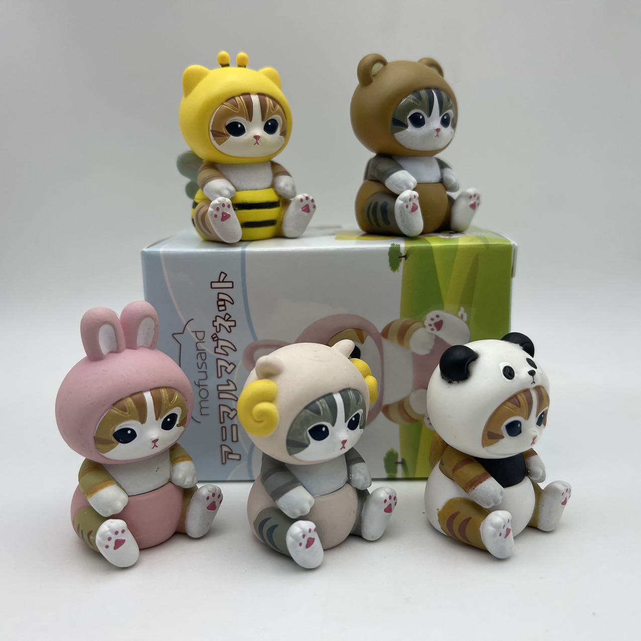 4cm Mofusand Action Figure Set - Home Office Kit ulasan dan harga
