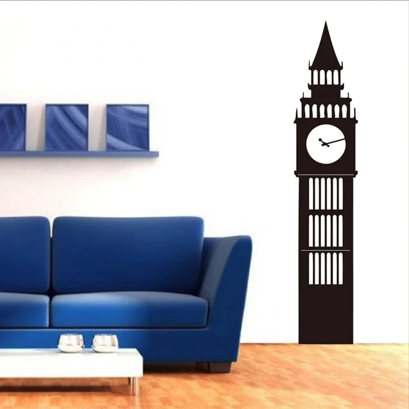 London Big Ben Clock Wall Deca - Home Office London ulasan dan harga