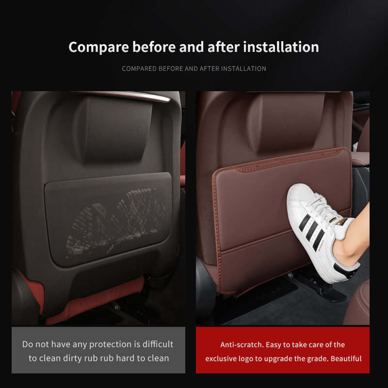 2pcs Car Seat Back Anti Child  - Mesh Back Cushion ulasan dan harga