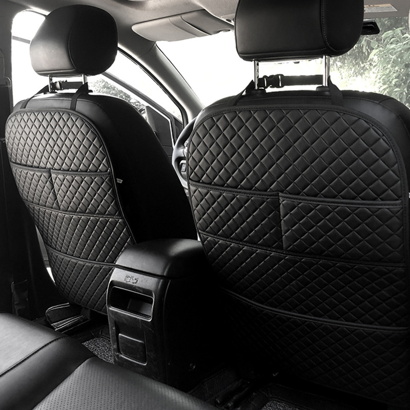Car Anti Kicks Pad With Organi - Mesh Back Cushion ulasan dan harga