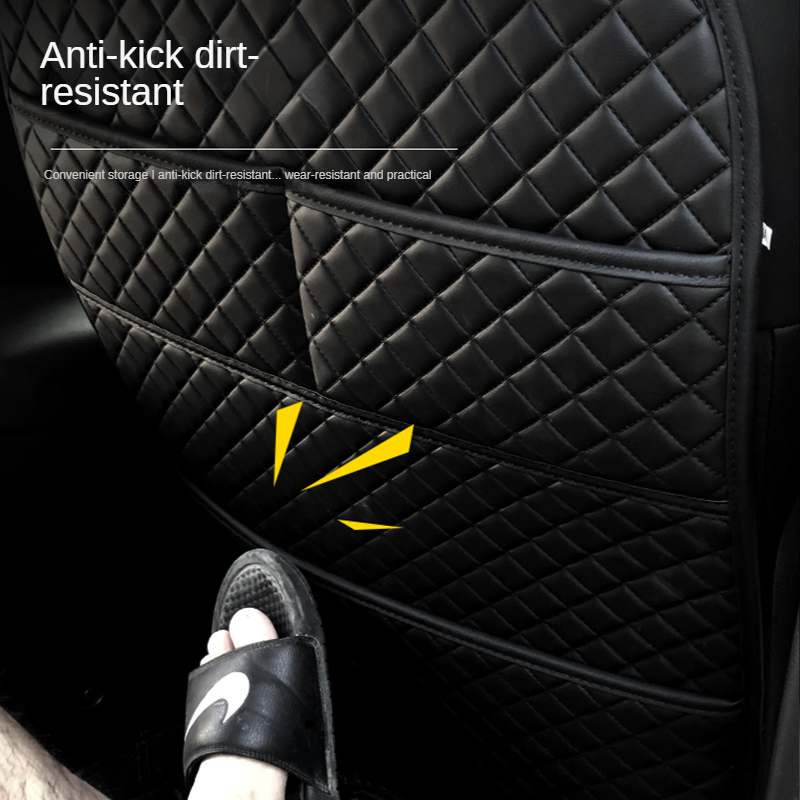 Car Anti Kicks Pad With Organi - Mesh Back Cushion ulasan dan harga
