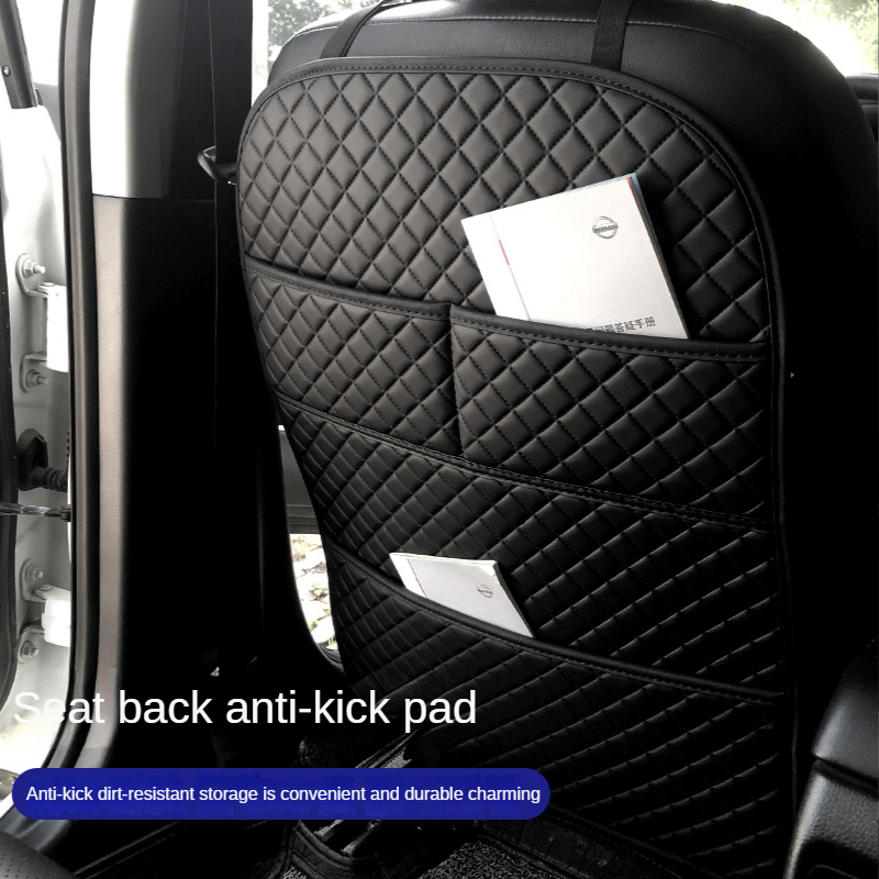 Car Anti Kicks Pad With Organi - Mesh Back Cushion ulasan dan harga