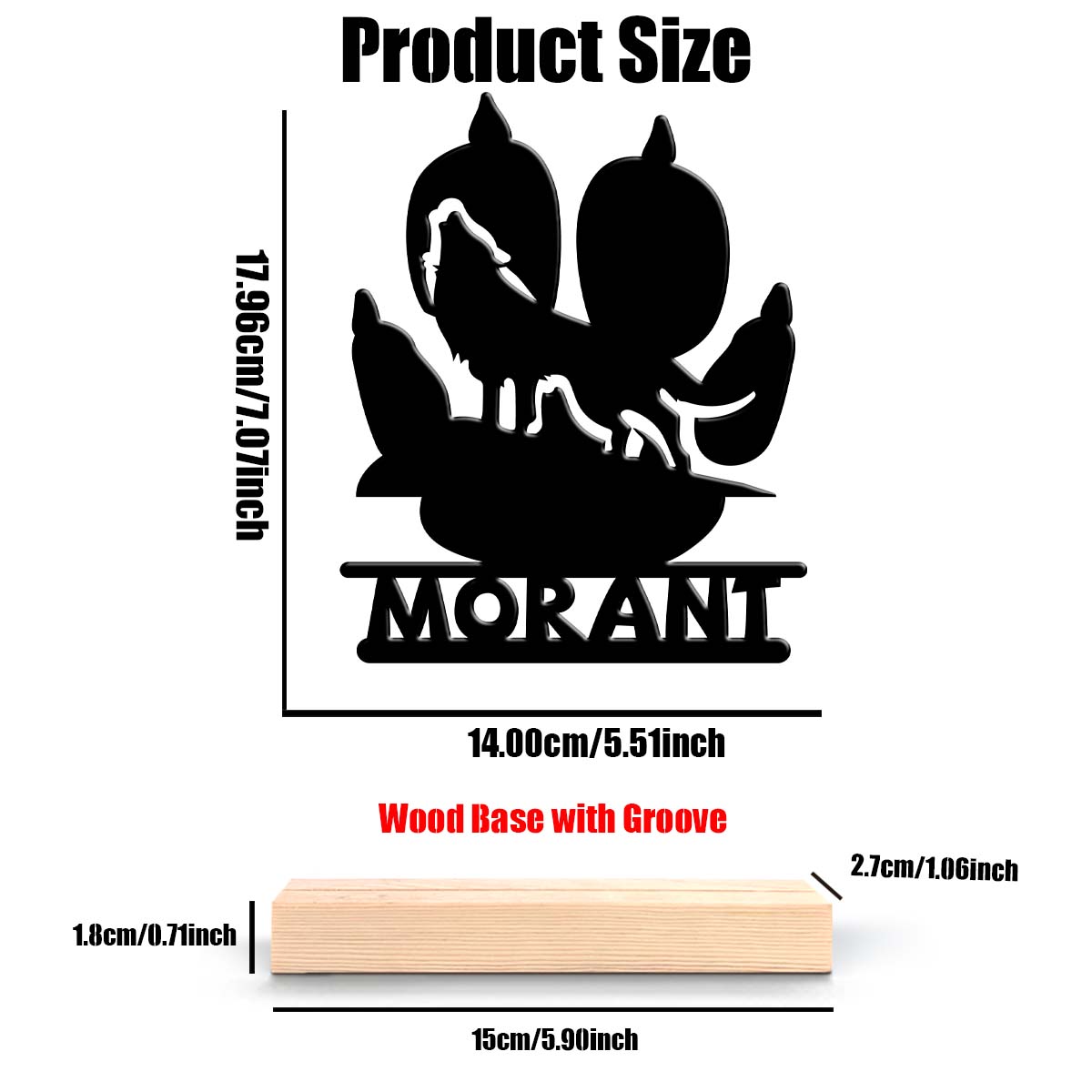 1pc Customized Minimalist Meta - Home Office Or ulasan dan harga