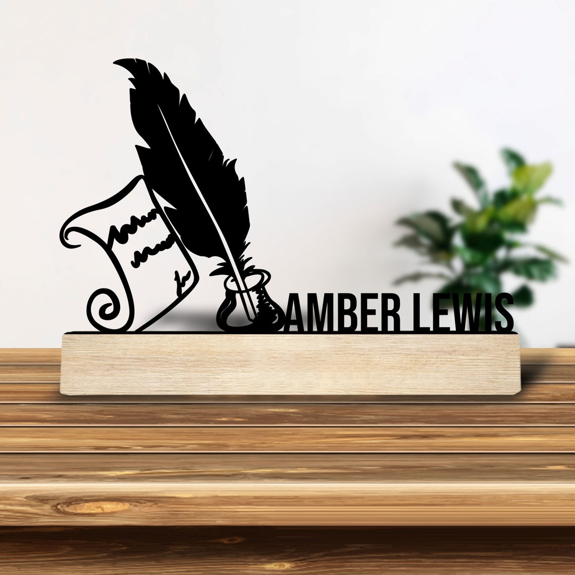 1pc Personalized Retro Iron St - Home Office Or ulasan dan harga
