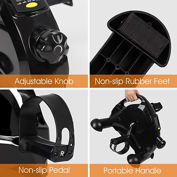 Under Desk Mini Elliptical Bik - Home Office Equipment ulasan dan harga