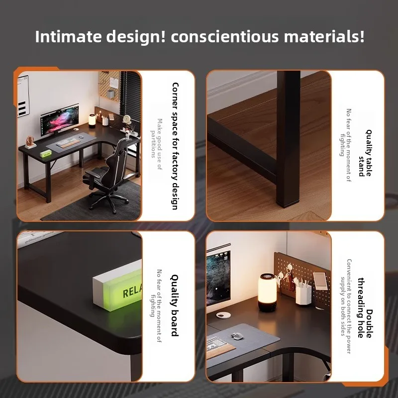 Computer desk Home corner tabl - Home Office Furniture Sets ulasan dan harga
