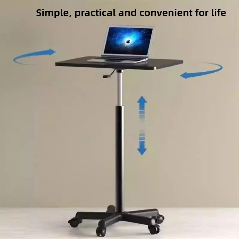 Wooden Portable Small Desk Sta - Home Office Ikea ulasan dan harga