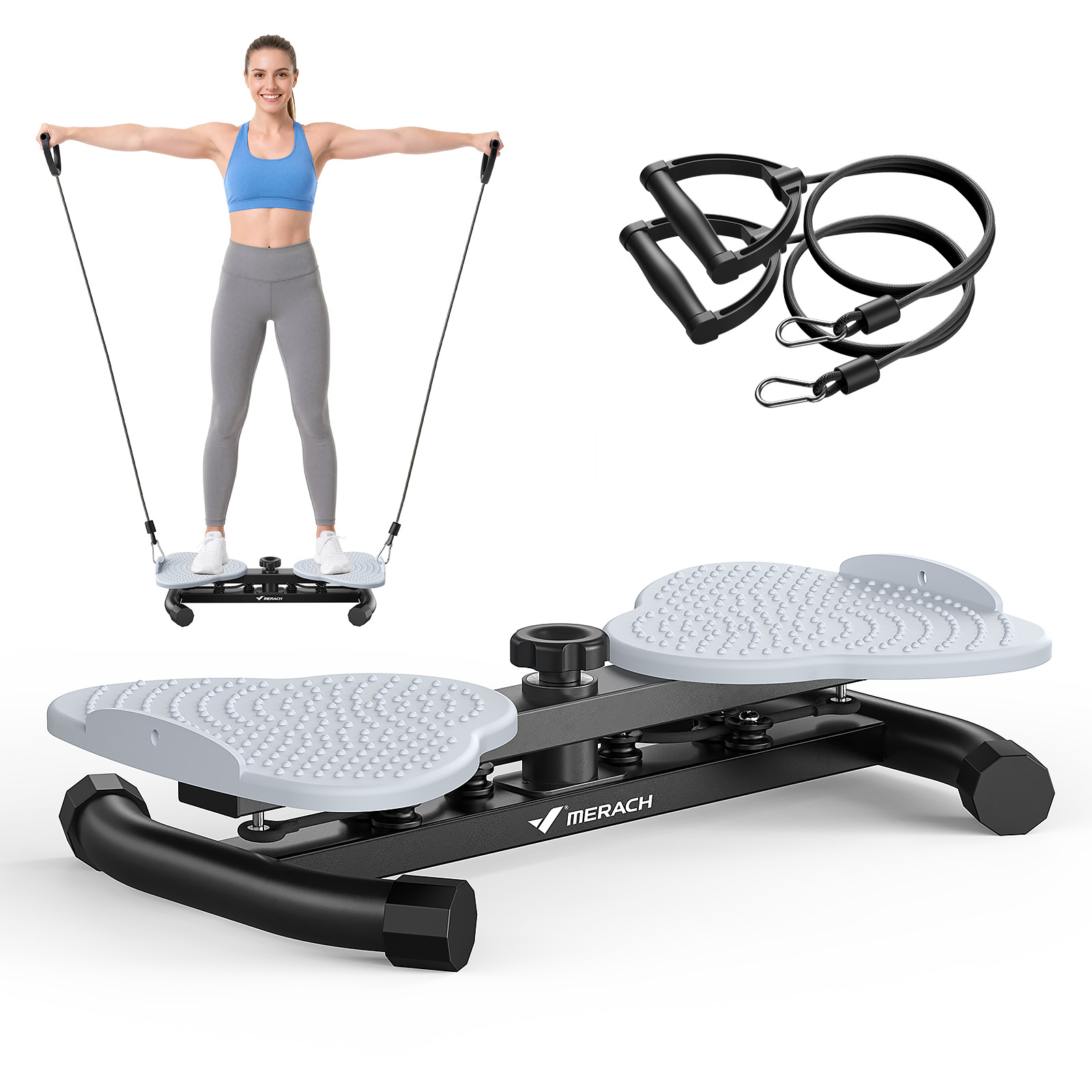 MERACH Waist Twister Board wit - Home Office Gear ulasan dan harga