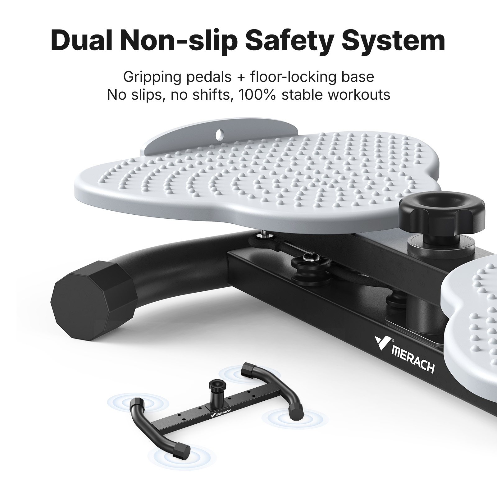 MERACH Waist Twister Board wit - Home Office Gear ulasan dan harga