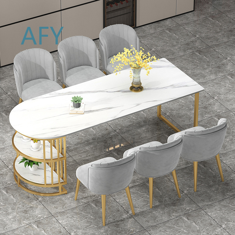 Rectangular Marble Slab Dining - Home Office Ikea ulasan dan harga