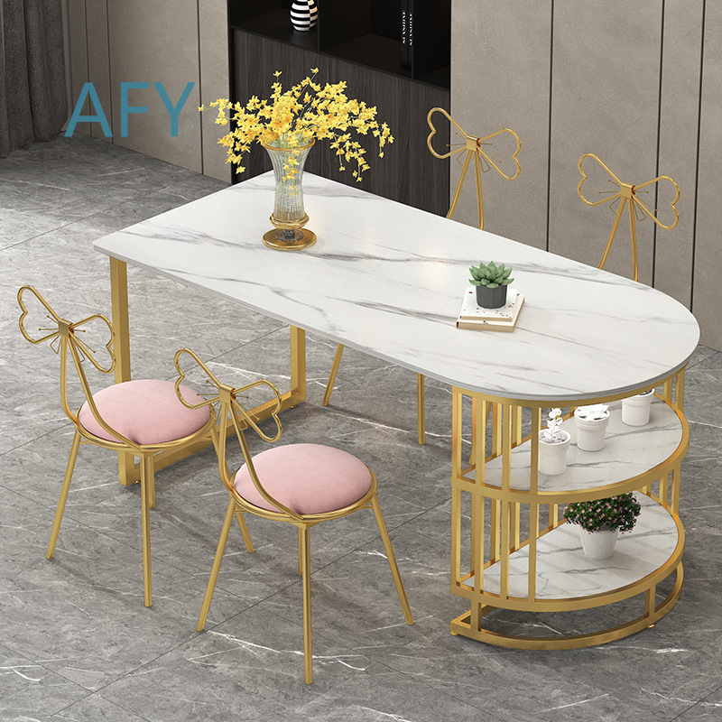 Rectangular Marble Slab Dining - Home Office Ikea ulasan dan harga