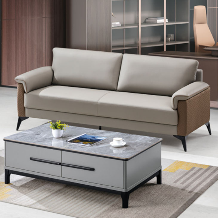 Sectional Office Reception Sof - Home Office Furniture Sets ulasan dan harga