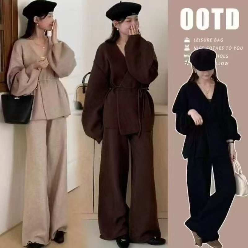 Sweater Set Two-piece Temperam - Home Office Setup Ideas ulasan dan harga