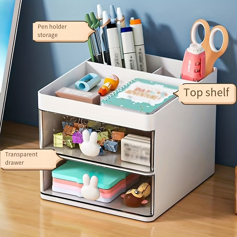 1pc Transparent Drawer Rabbit  - Home Office Furniture Sets ulasan dan harga