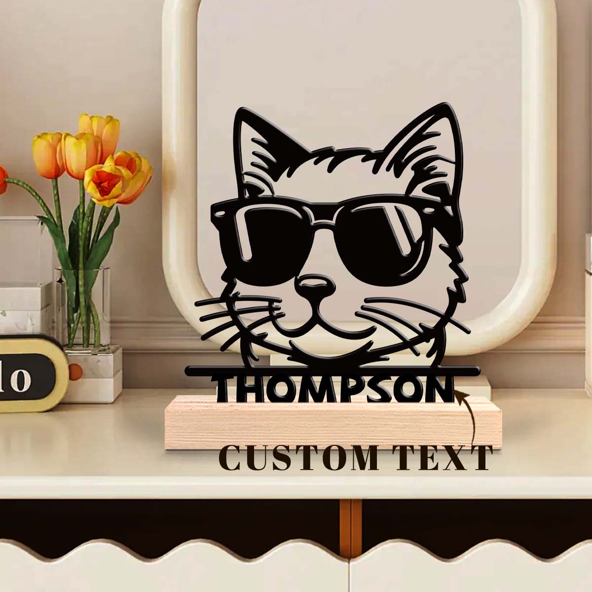 1pc Customizable Wrought Iron  - Home Office Or ulasan dan harga