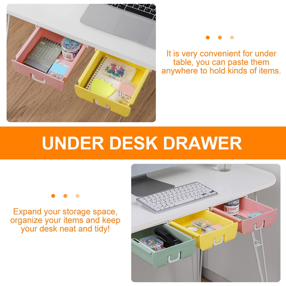 Under Desk Drawer Hidden Slide - Desk Drawer Small ulasan dan harga