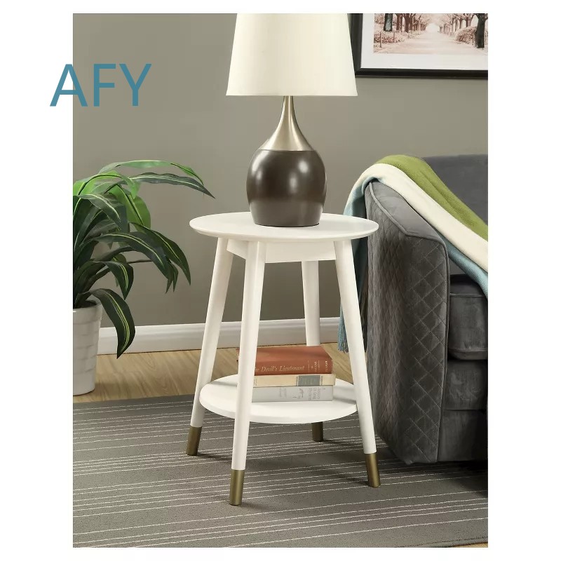 Wooden Side Table with Bottom  - Home Office Ikea ulasan dan harga