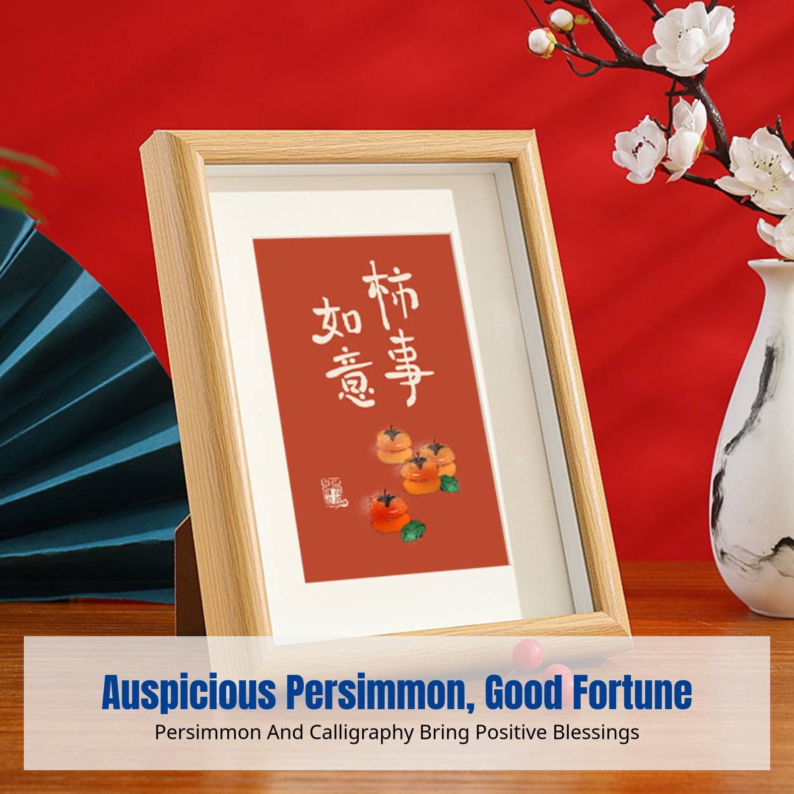 Auspicious Blessing Frame, Mod - Home Office Or ulasan dan harga