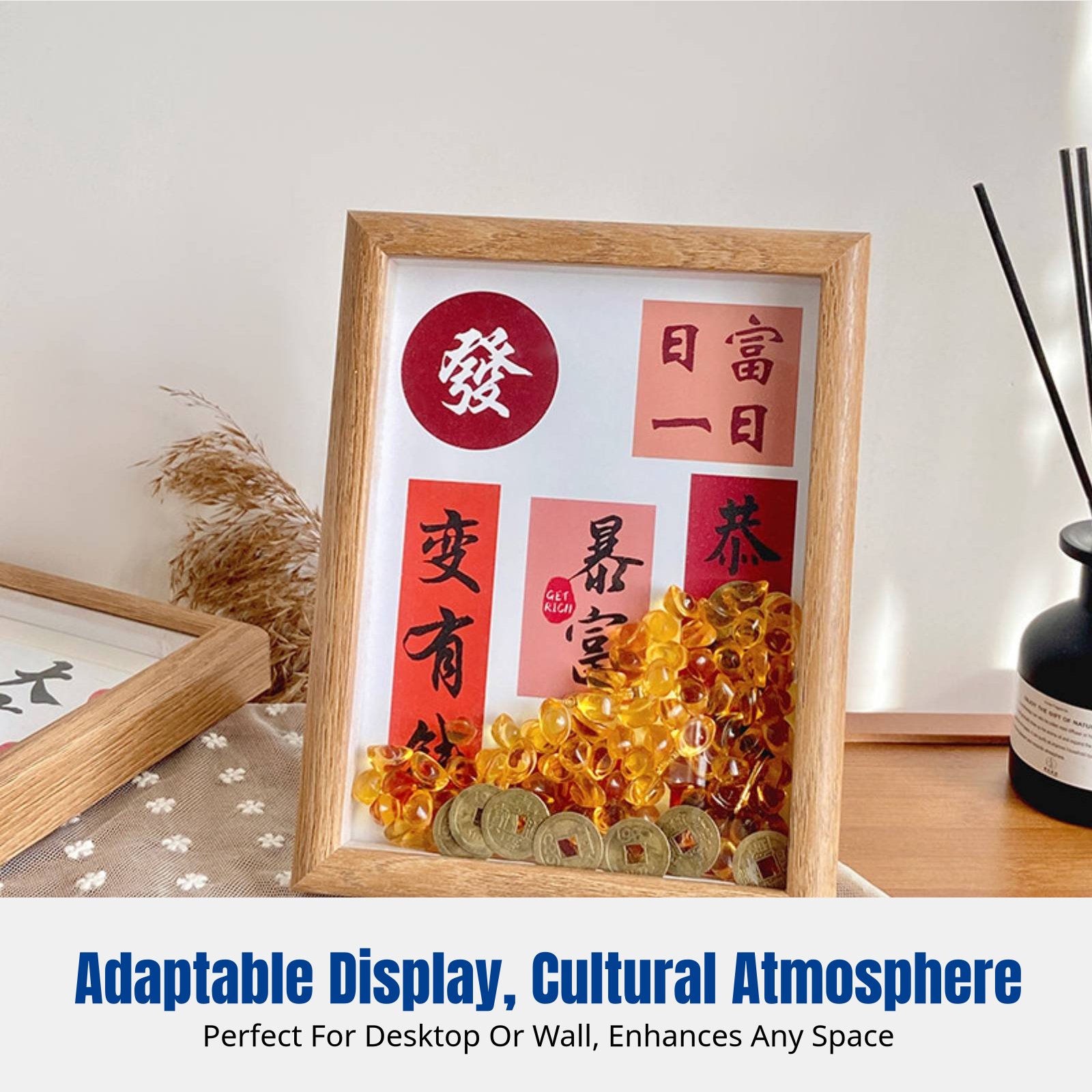 Auspicious Blessing Frame, Mod - Home Office Or ulasan dan harga