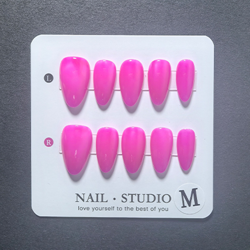 10pcs Almond Press on Nails Ha - Home Office Setup Ideas ulasan dan harga
