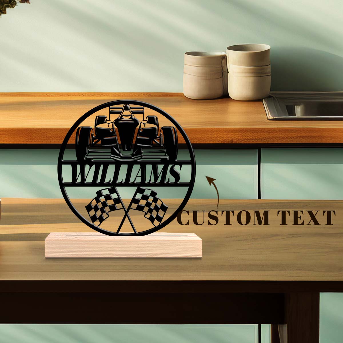 1pc Customized Metal Handicraf - Home Office Or ulasan dan harga
