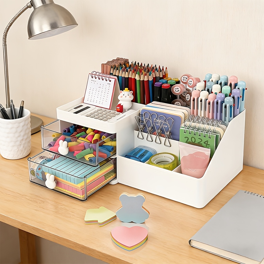 Cute Rabbit Desk Organizer Pen - Letter Tray Desk ulasan dan harga