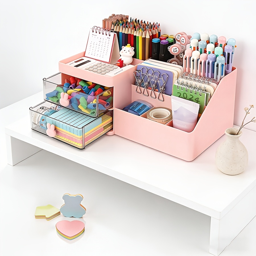 Cute Rabbit Desk Organizer Pen - Letter Tray Desk ulasan dan harga