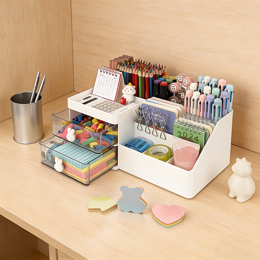 Cute Rabbit Desk Organizer Pen - Letter Tray Desk ulasan dan harga