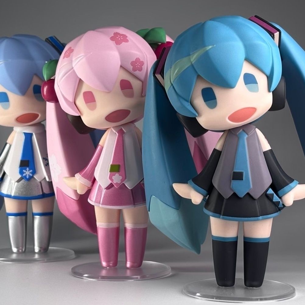 Miku Anime Figure & Building B - Home Office Kit ulasan dan harga