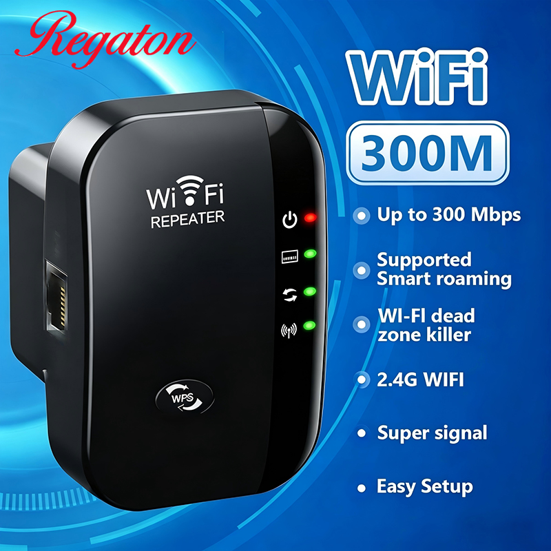 Wireless 300M 2.4GHz WiFi Rang - Home Office Equipment ulasan dan harga