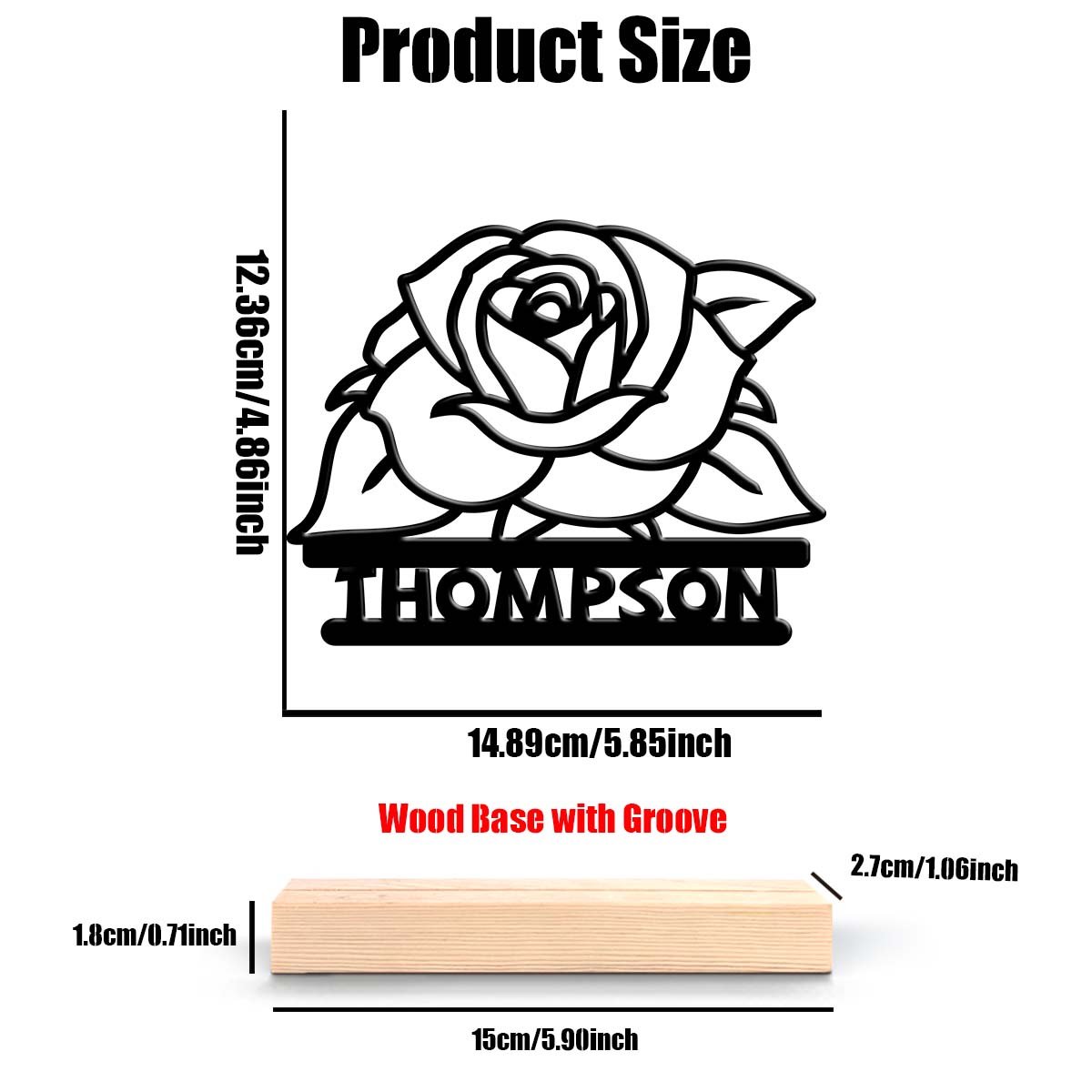 1pc Personalized Metal Artwork - Home Office Or ulasan dan harga