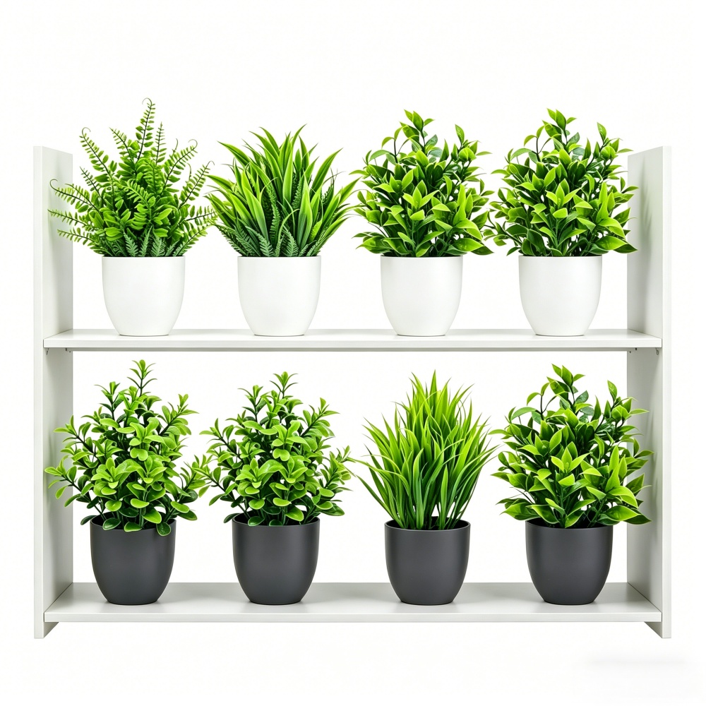 4pcs/set Mini Artificial Plant - Home Office Word ulasan dan harga
