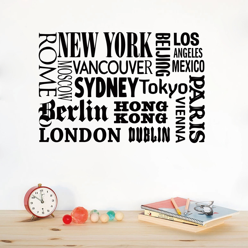 New York London Paris Quote wa - Home Office London ulasan dan harga
