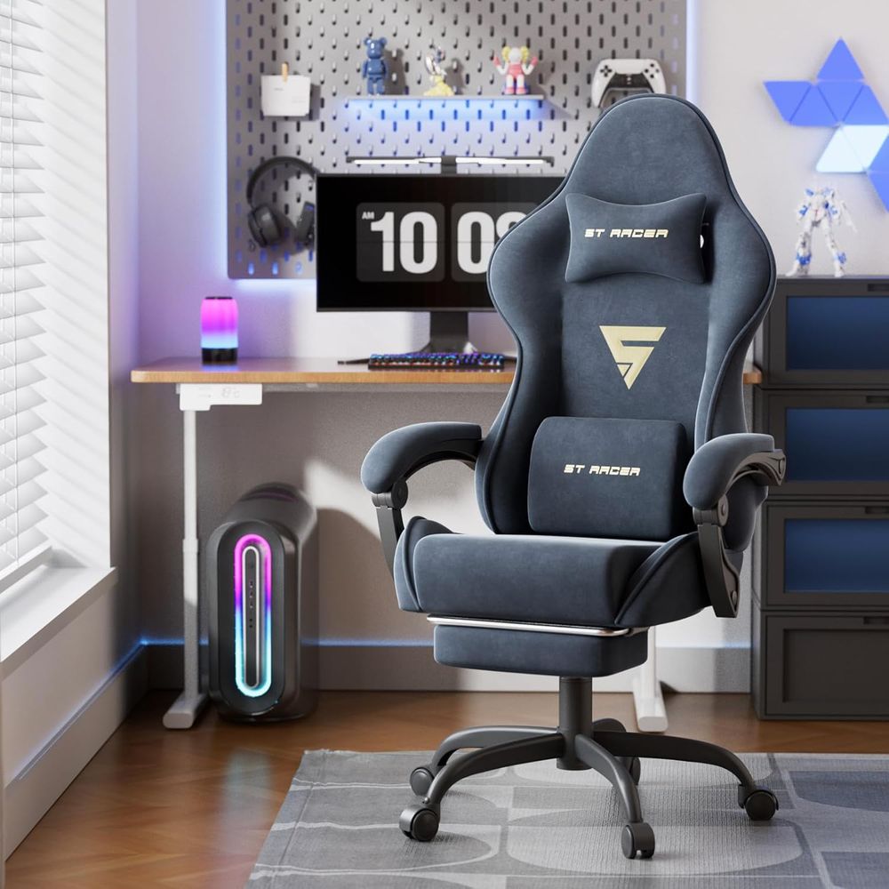 Ergonomic Gaming Chair with Fo - Home Office Or ulasan dan harga