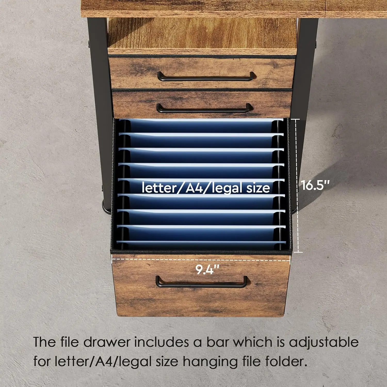Small Desk with Drawers, Offic - Desk Drawer Small ulasan dan harga