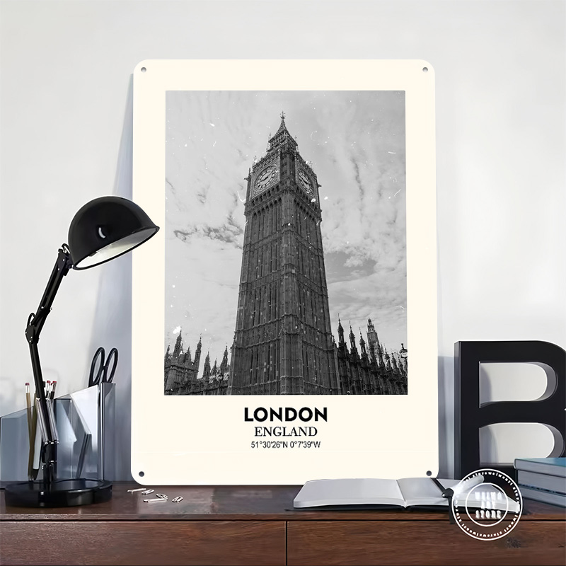 London Big Ben Printed Poster  - Home Office London ulasan dan harga