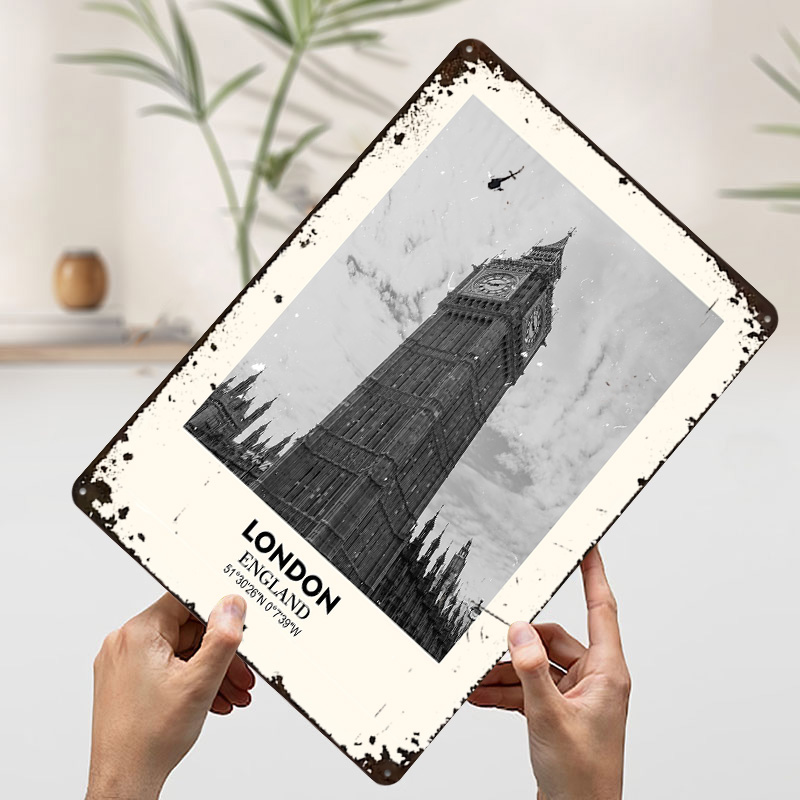 London Big Ben Printed Poster  - Home Office London ulasan dan harga