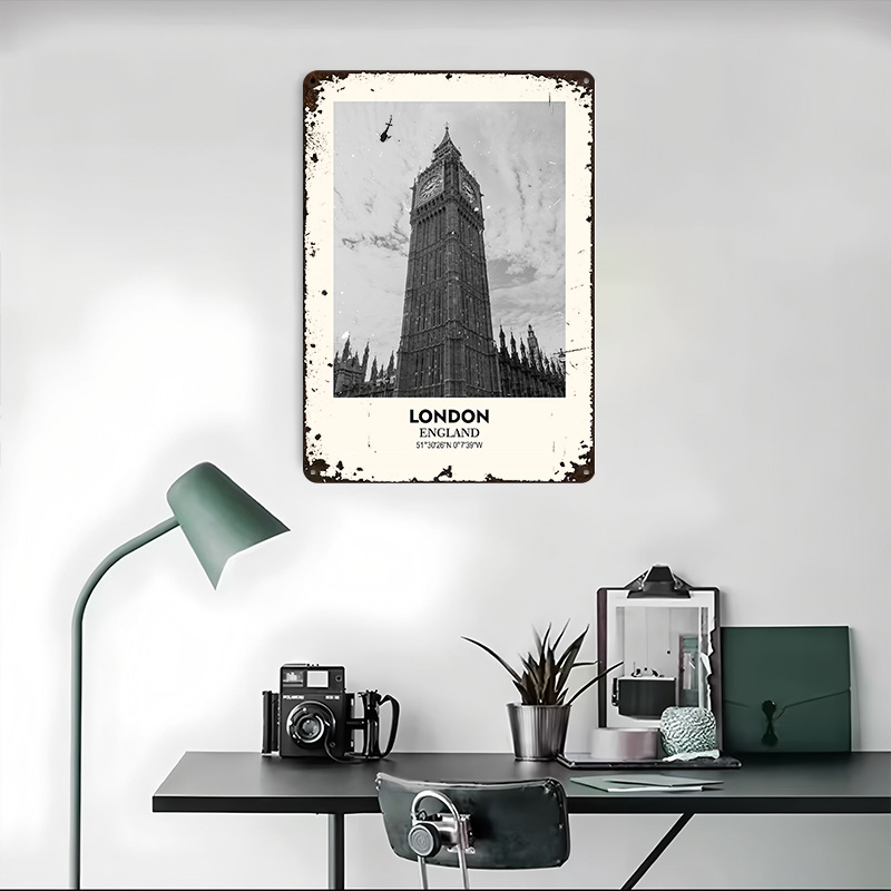 London Big Ben Printed Poster  - Home Office London ulasan dan harga