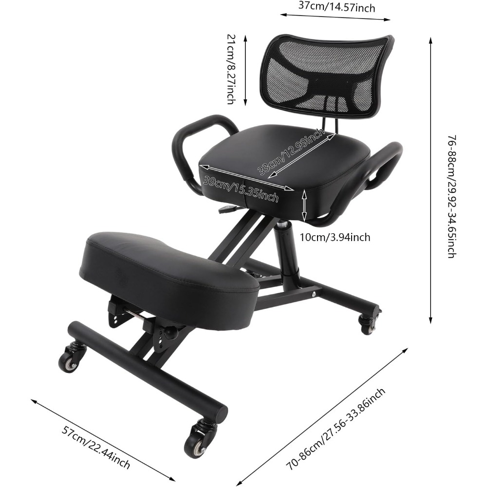 Ergonomic Kneeling Chair with  - Home Office Or ulasan dan harga